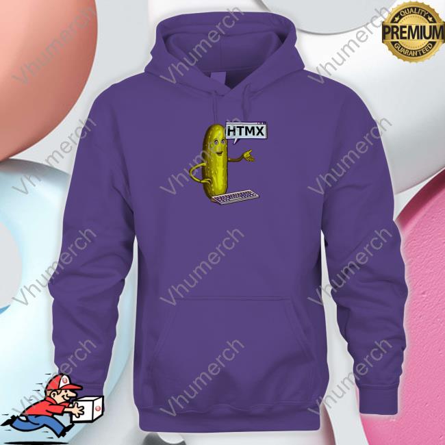 Htmx Store Htmx Pickle Long Sleeve Tee Htmx Store Htmx Pickle Tee Shirt