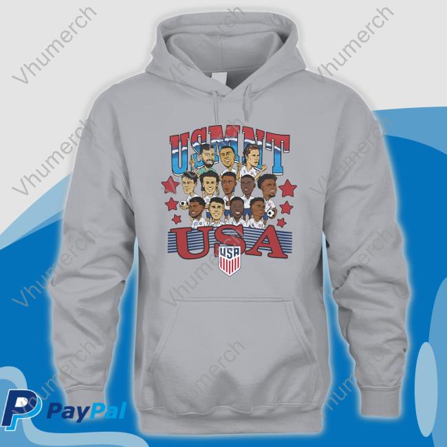 Usmnt Homage Team Caricatures T Shirt