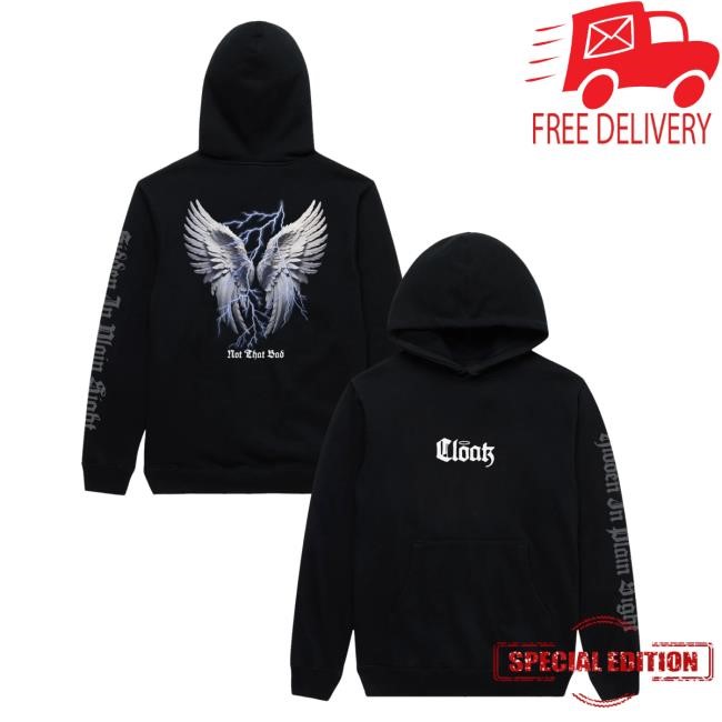 Cloakbrand Merch Store Shop Not That Bad Ls Tee Blk