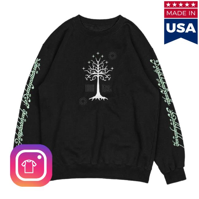Official Geek Hunters Merch Store Geek Hunters Pullover Arbol Blanco De Gondor Hoodie Geekhunters Shop