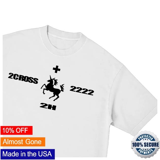 Official 2Hollis 2H Unicorn White Tee Shirt