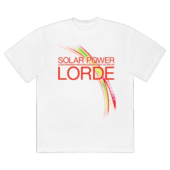 Official Lorde Merch Store Sunburst T-Shirt White t-shirt, hoodie, tank top, sweater and long sleeve t-shirt