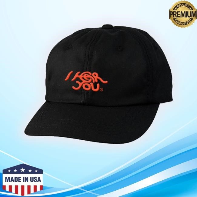 Official Xlrecordings Black Logo Cap Embroidered bucket hat