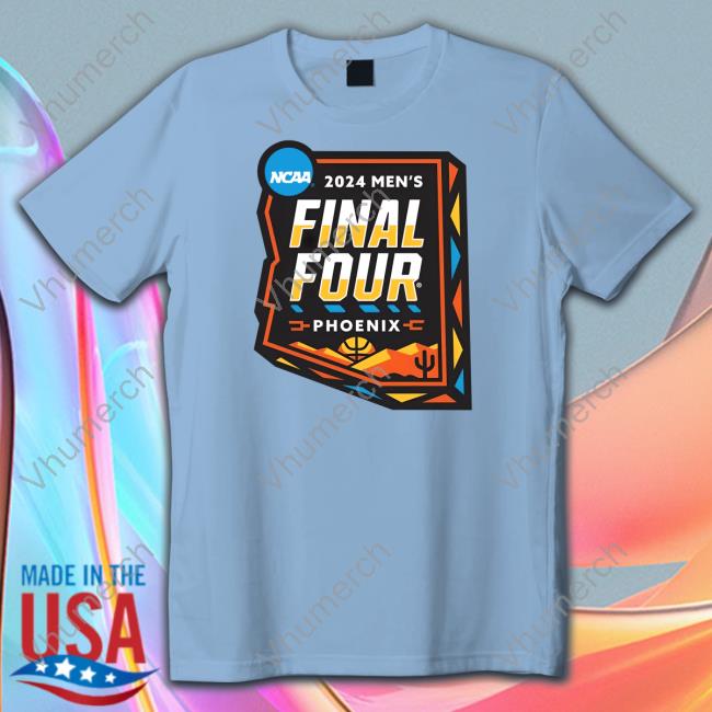 Ncaa 2024 Men's Final Four Phoenix Logo Shirts