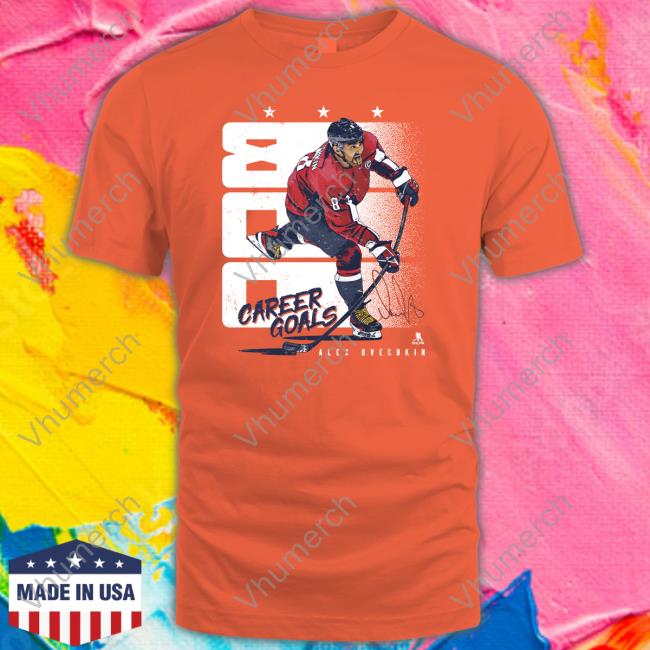Alex Ovechkin Washington 800 Goals Hoodie