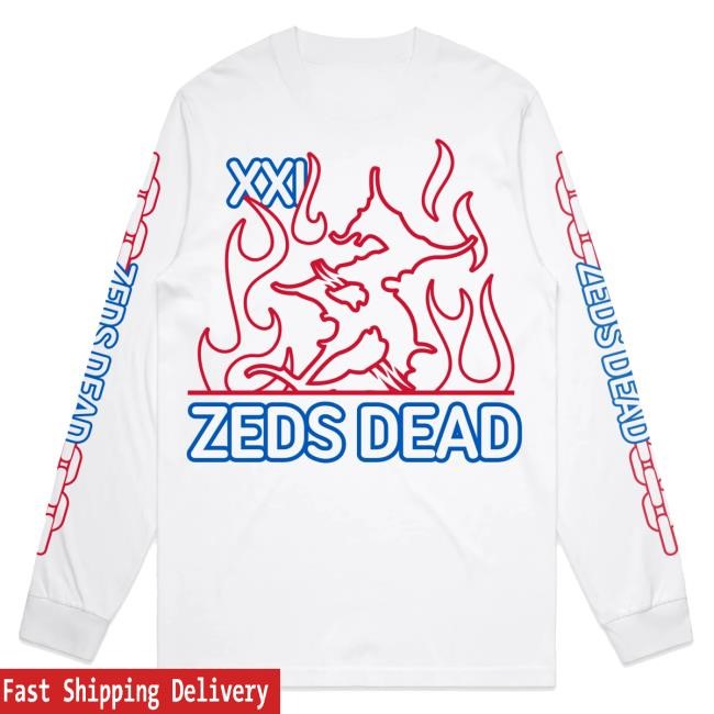Zeds Dead Merch Xxi White T-Shirts