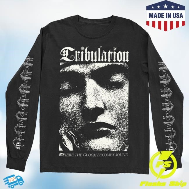 Tribulation Kings Road Merch Sibyl Close Up Long Sleeve (Black) t-shirt, hoodie, tank top, sweater and long sleeve t-shirt