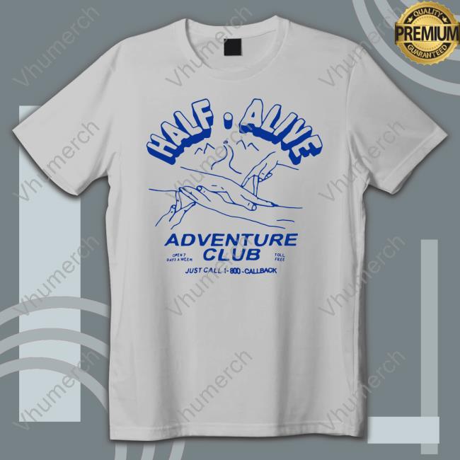 Conditionsofapunk Merch Half Alive Adventure Club Sweatshirt Conditionsofapunk Merch Half Alive Adventure Club Sweatshirt
