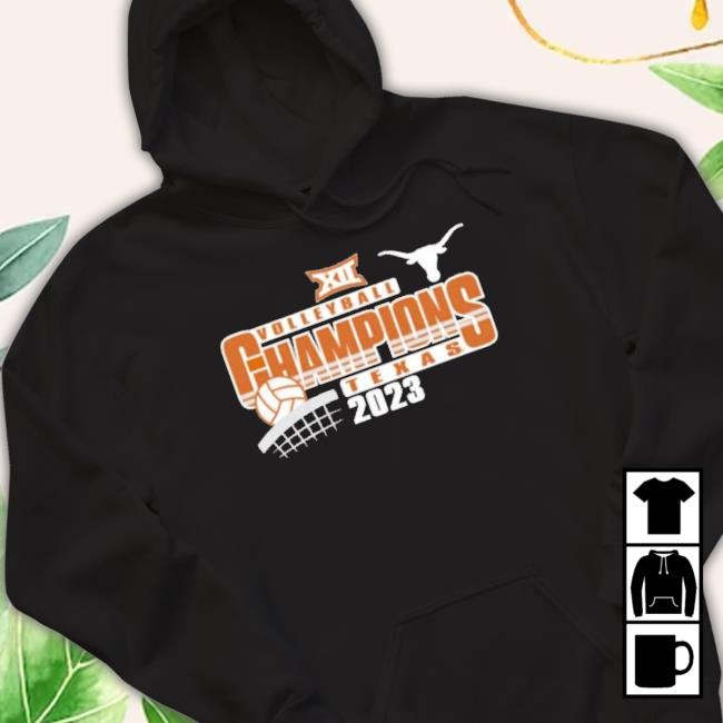 Trending Texas Longhorns Volleyball Champions Big 12 Championship And Logo Sweaters