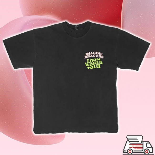 Original Black Cartoon Dragon Shirts Imagine Dragons Shop Merch Store