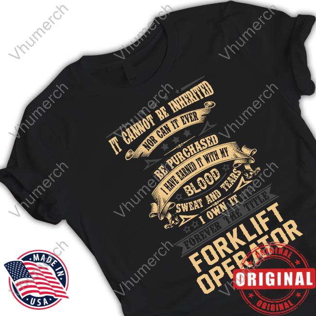 Thejasonkirk I Own It Forever The Title Forklift Operator Long Sleeve T Shirt