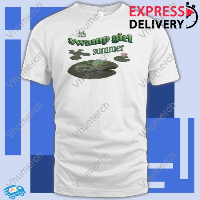 It's Swamp Girl Summer - Frog T Shirt