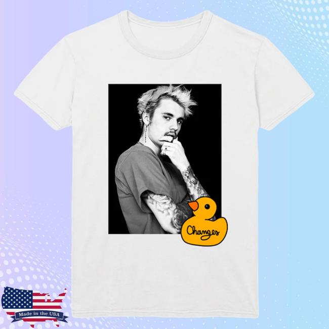 Official Justin Bieber Merch Store Shop Justin Bieber Changes Duck Photo Shirt JustinBieber Apparel Clothing