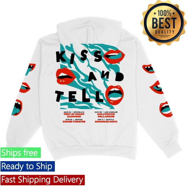 Sidepiece Merch White Tour Long Sleeve T Shirt