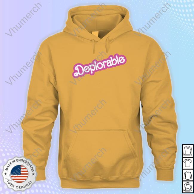 Deplorable Hooded Sweatshirt Roseanne Barr Deplorable Hoodie