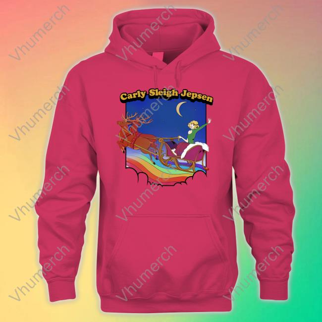 Carly Sleigh Jepsen Christmas Sweatshirt Carly Rae Jepsen Shop Carly Sleigh Jepsen Christmas T Shirt
