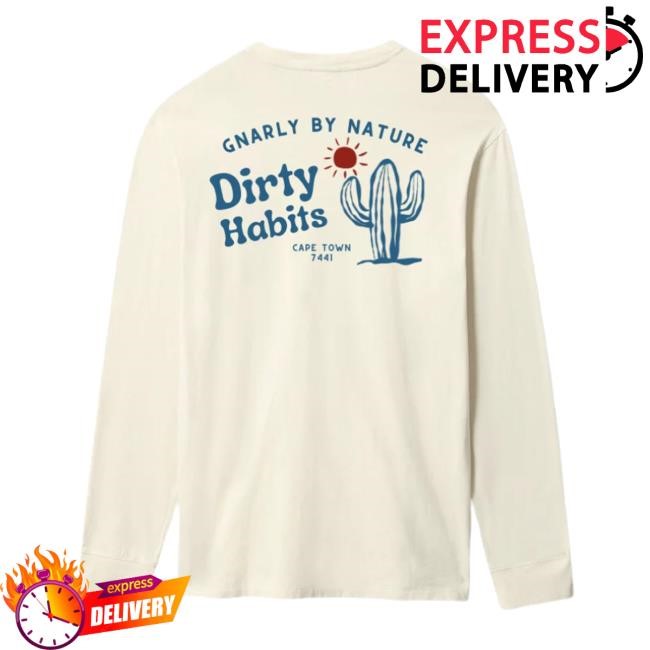 Dirty Habits Merch Store Gnarly Long Sleeve Hoodie