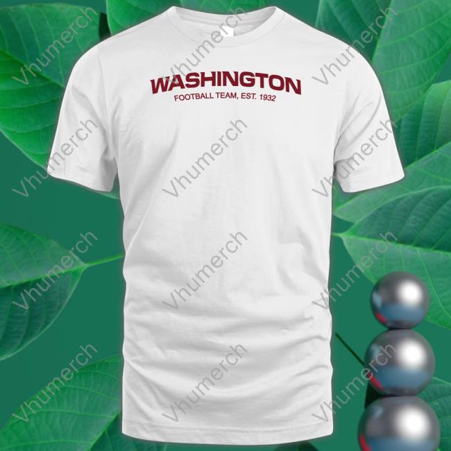 Commanders Washington Football Team Football Team 1932 Shirt Nfl Merch
