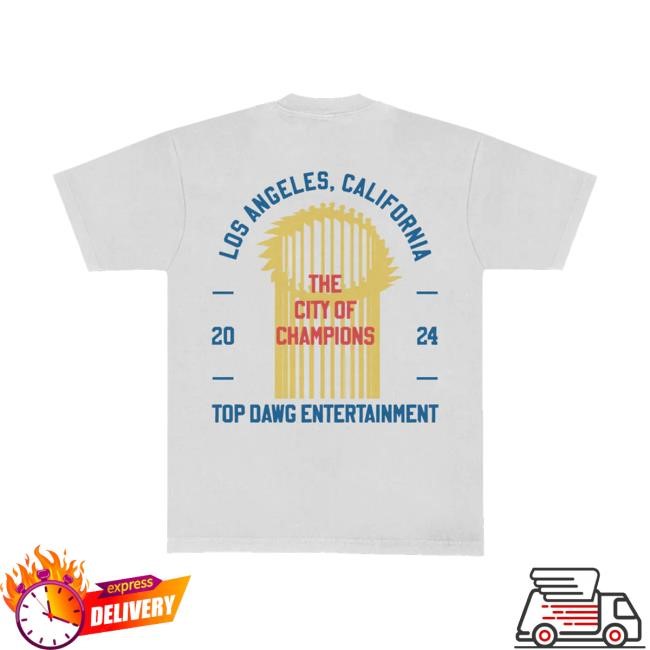 Txdxe Store Top Dawg Entertainment 2024 Tde World Series Hooded Sweatshirt