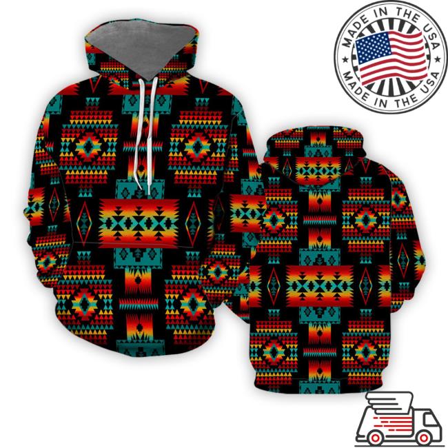 Official Native American All Over Print For Men & Women Th1147 Tee Shirt