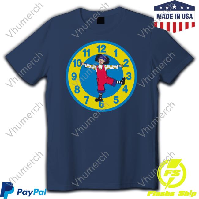 Retrokid Big Comfy Couch Clock Tee Shirt