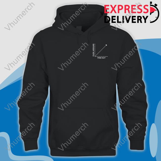 Assholesliveforever FAFO Chart Fuck Around And Find Out Hoodied Sweatshirt