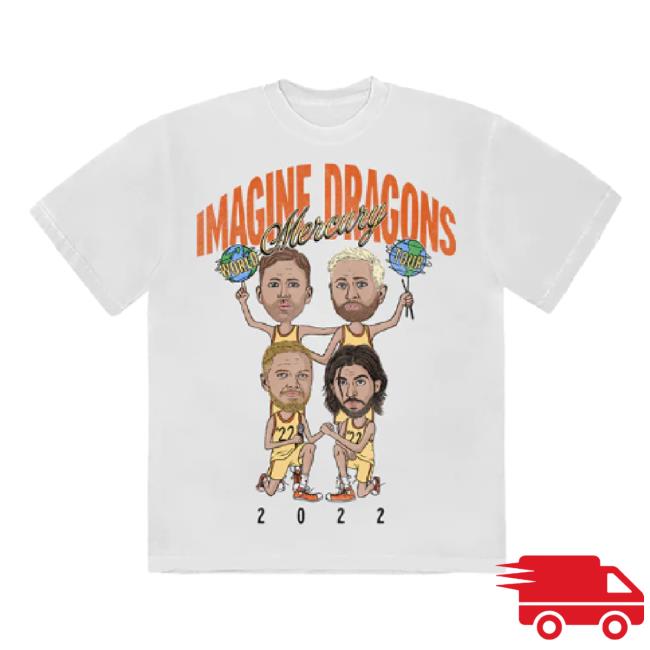 Trending Imagine Dragons Music Merch Store Mercury Tour Cartoon TankTop Imaginedragonsmusic Shop