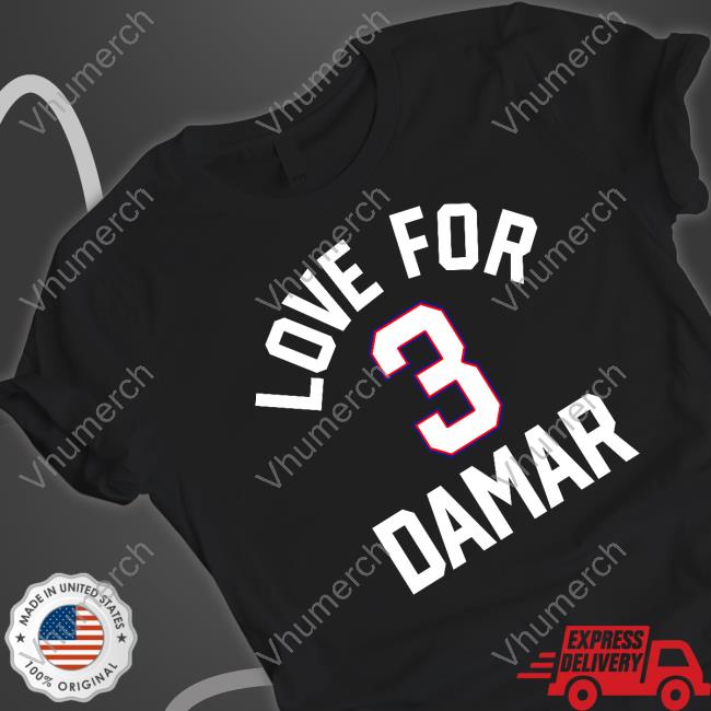 Nfl Love For 3 Damar Tee