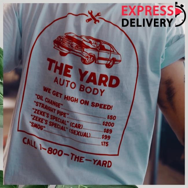 The Yard Merch Store Yard Auto Tee Shirt
