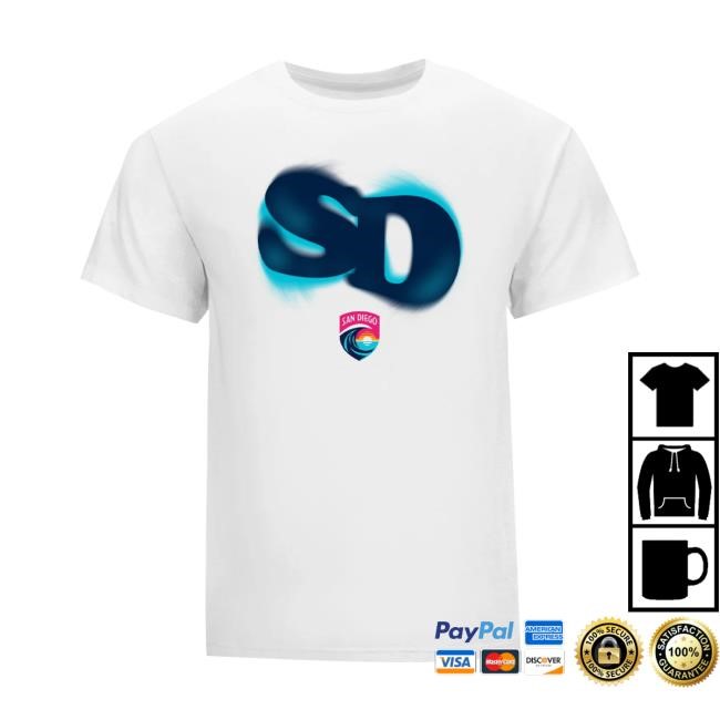 San Diego Wave Bubbly White Hoodie