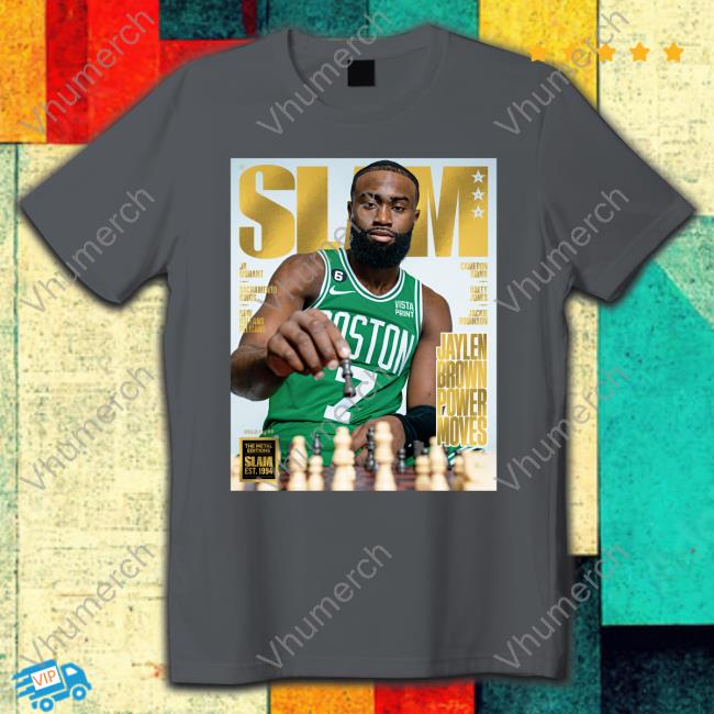 Slam Jaylen Brown Power Mover Hoodie Sweatshirt