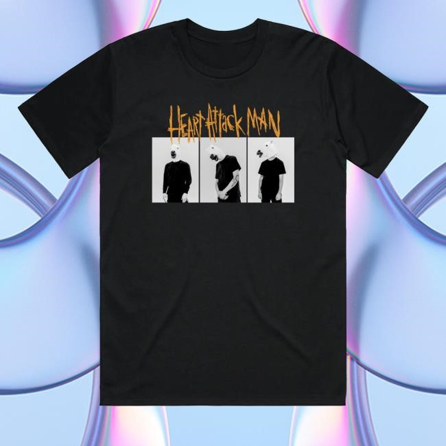 Heart Attack Man Merch Shop Store Official Horse Head Tracklist Tee Shirt