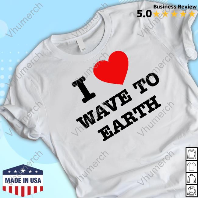 Wavetoearth Band I Love Wave To Earth Hoodie
