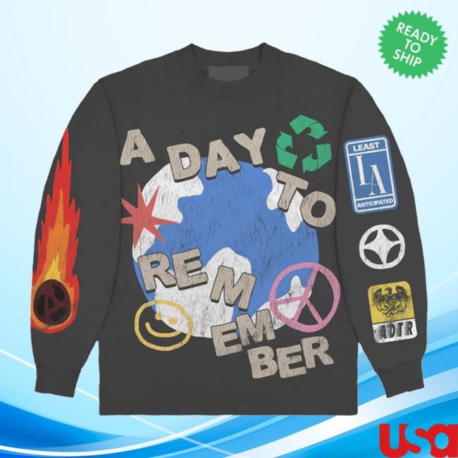 A Day To Remember Store Merch Adtr Earth Tank Top