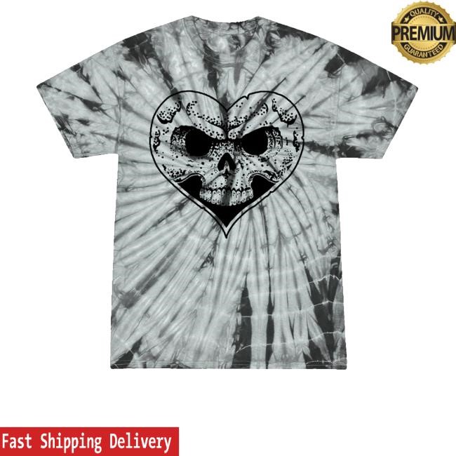 The Only Band Ever Merch Heartskull Tie-Dye T-Shirt