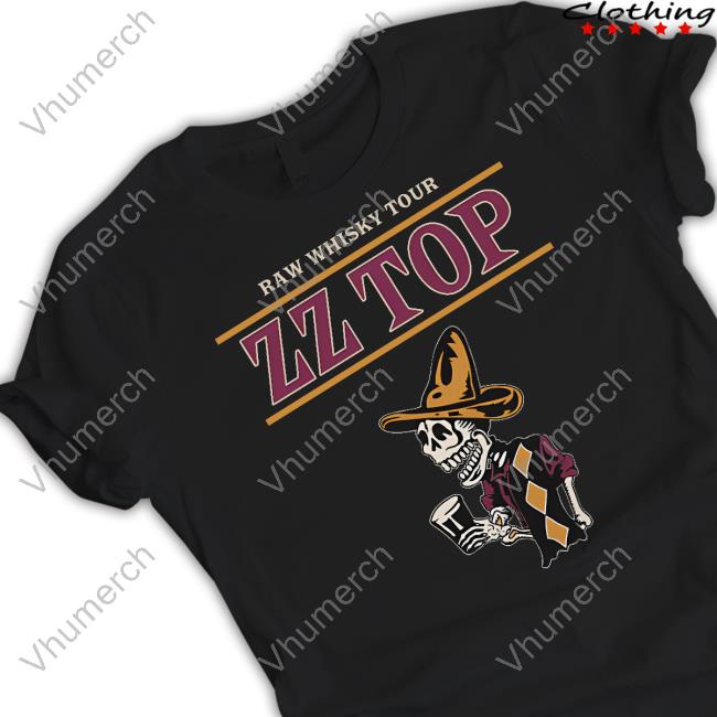 Zztop Raw Whisky Tour Shirt