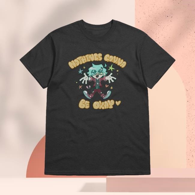 Zeddyzi Merch Store Pebble Nothing's Okay Long Sleeve Shirt
