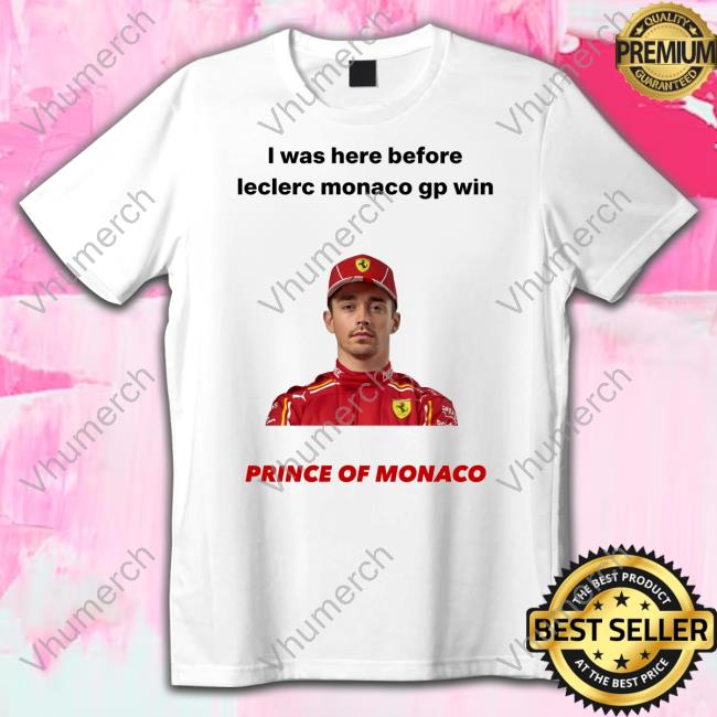 Daphne I Was Here Before Leclerc Monaco Gp Win Prince Of Monaco Tank Top