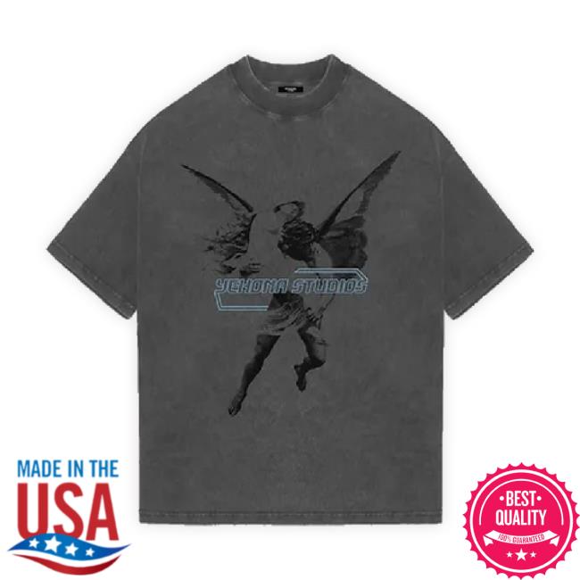 Official Yehonastudios Merch Store Faded Love - Washed Gray New Shirt Yehonastudios Shop
