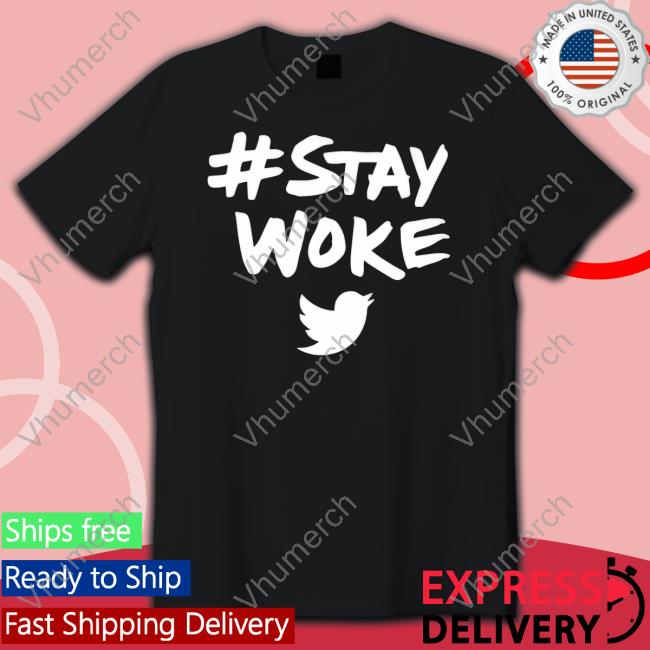Jack Dorsey Wearing Stay Woke Twitter Shirt