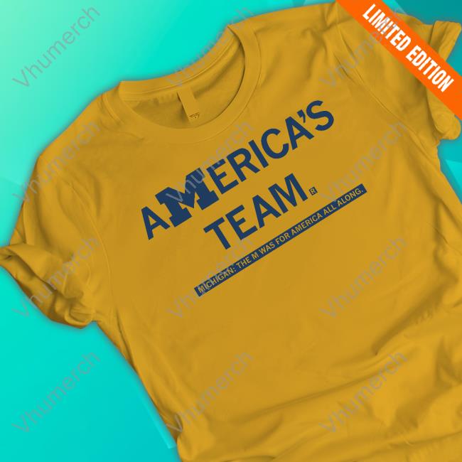 Official Michigan America's Team T-Shirt