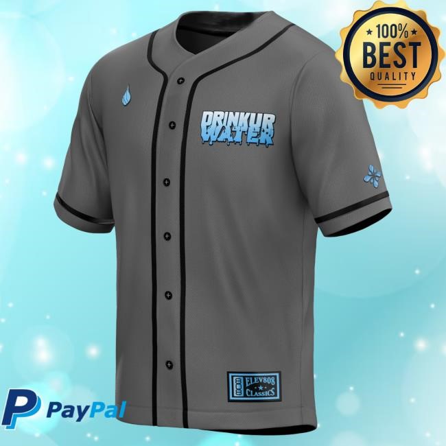 Drinkurwater Store Drinkurwater Baseball Jersey t-shirt, hoodie, tank top, sweater and long sleeve t-shirt
