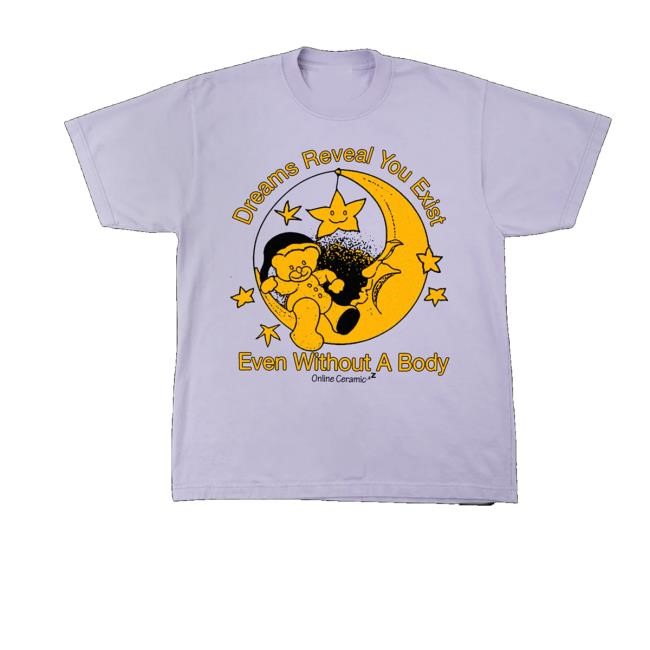 Online Ceramics Merch Dreaming Lilac Tee