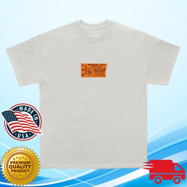 Searchlight Pictures Merch A Complete Unknown Newport Folk Festival Shirt