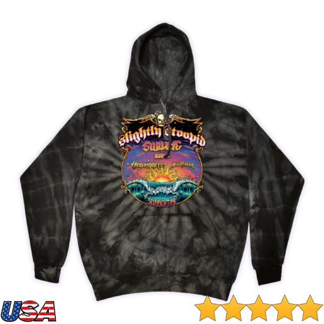 Trending Slightly Stoopid Merch Store Summertime Collab Tie Dye Sweater Slightlystoopid Shop