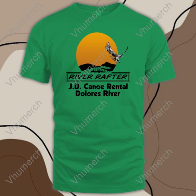 Briana Wearing River Rafter Jd Canoe Rental Dolores River Shirts