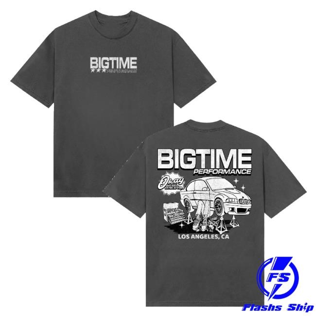 Bigtime Merch Bigtime Performance Hoodie Sweatshirt