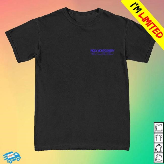 Official Ricky Montgomery Merch Here Comes The Moon T-Shirt
