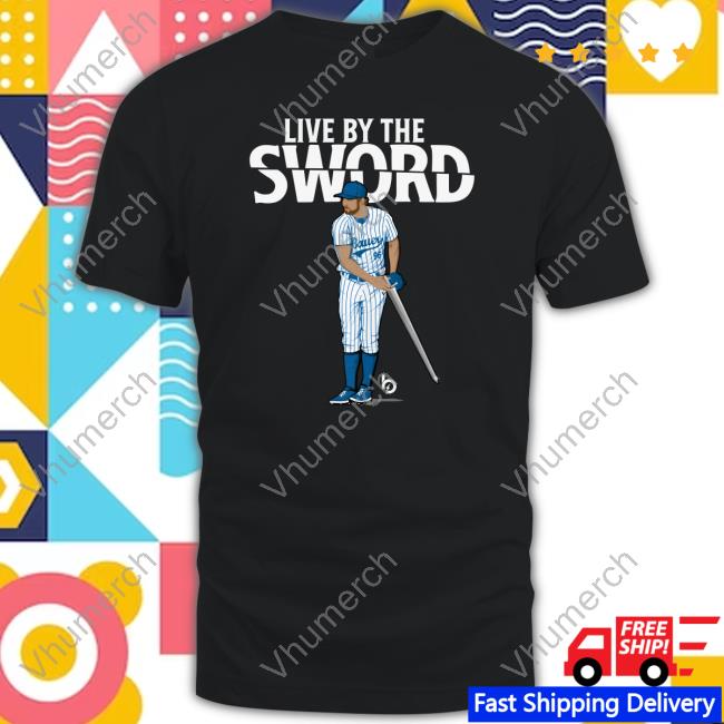 Official Trevor Bauer Life By The Sword Tee Shirt