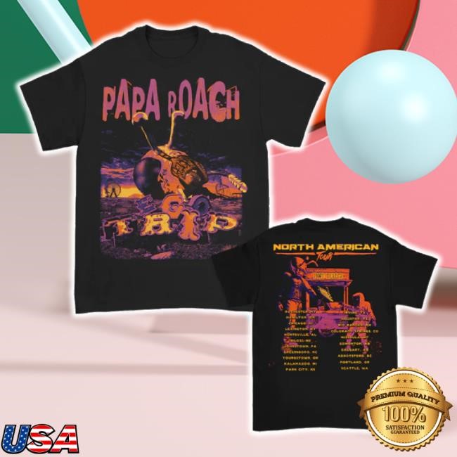 Original Papa Roach Ego Trip Tour Shirts Cut Loose Merch Store Shop